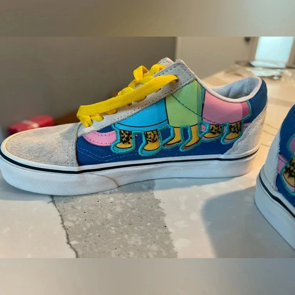 RARE Vans x Old Skool The Simpsons “The Bouviers” Shoes women 5.5 men 4 - Picture 7 of 10